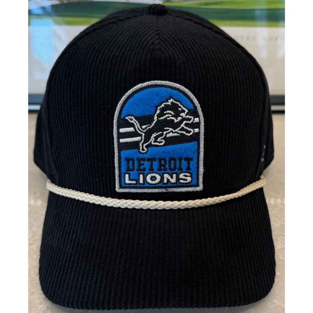 Detroit Lions Stoney Clover Lane '47 Brand Touch Down Hitch Hat OSFA NEVER WORN